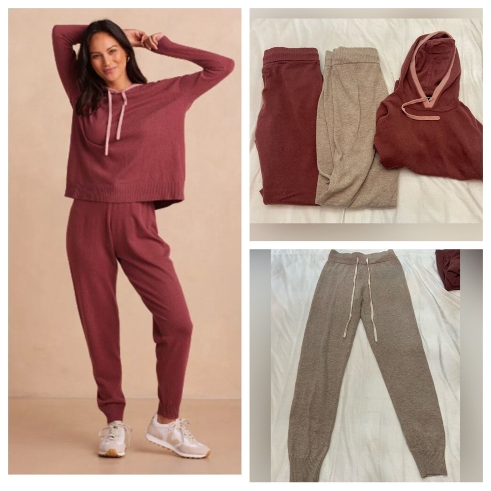 Summersalt coziest wool cashmere Knit Sweater set bundle 3563